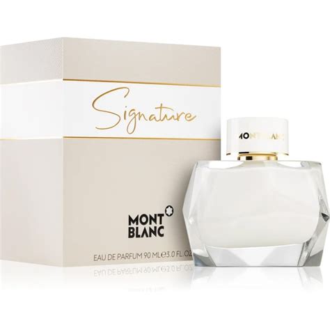 montblanc signature perfume for women.